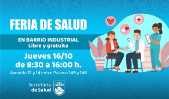 SALUD: JORNADA LIBRE Y GRATUITA EN BARRIO INDUSTRIAL